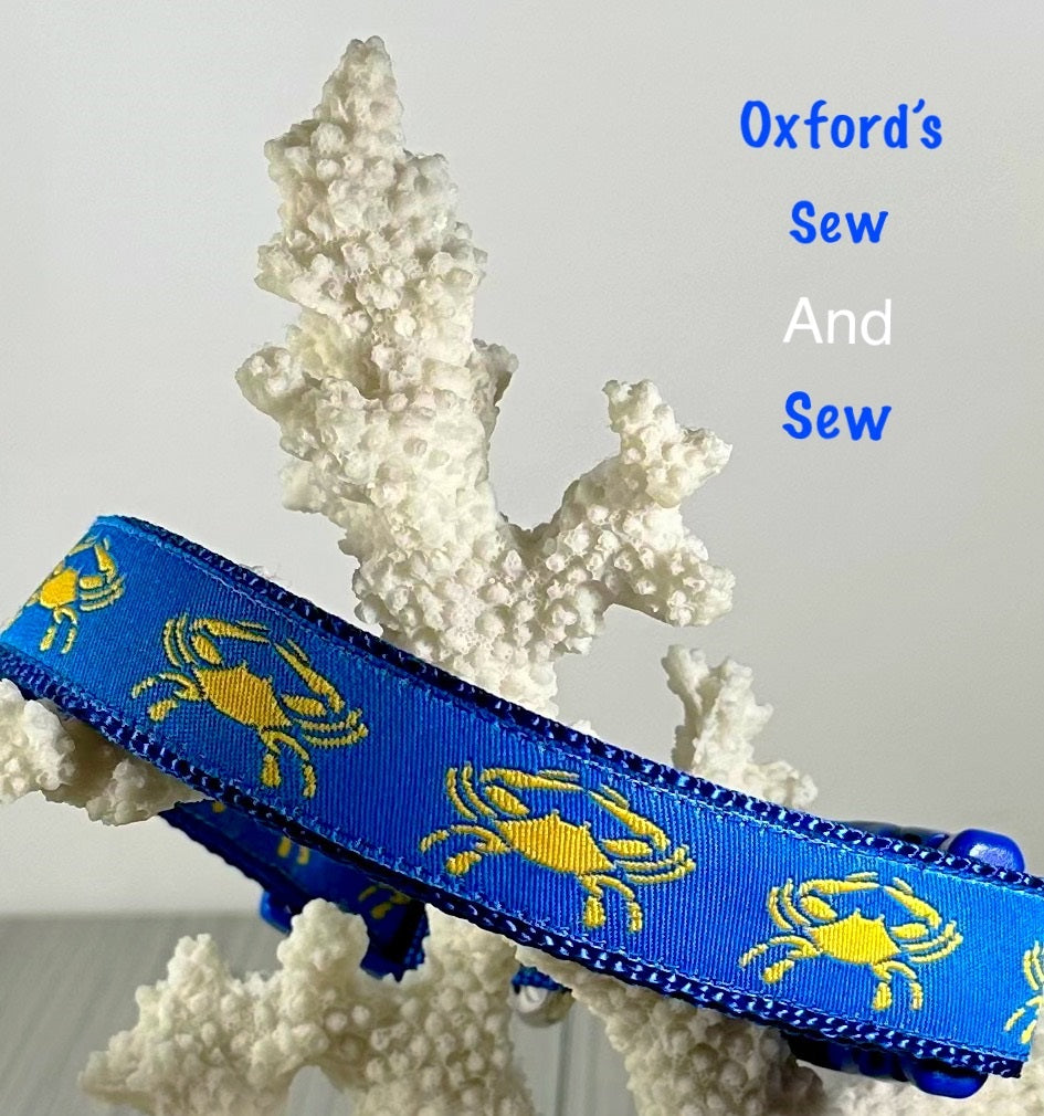 Dewey Beach Adjustable Dog Collar