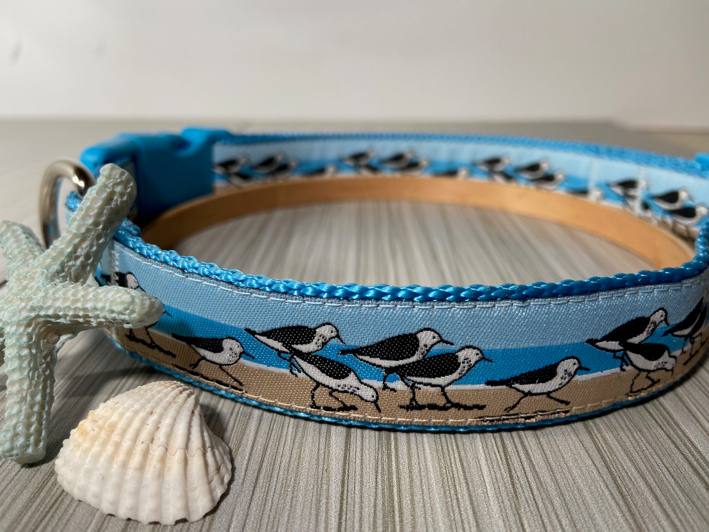 Sandpipers Adjustable Dog Collar