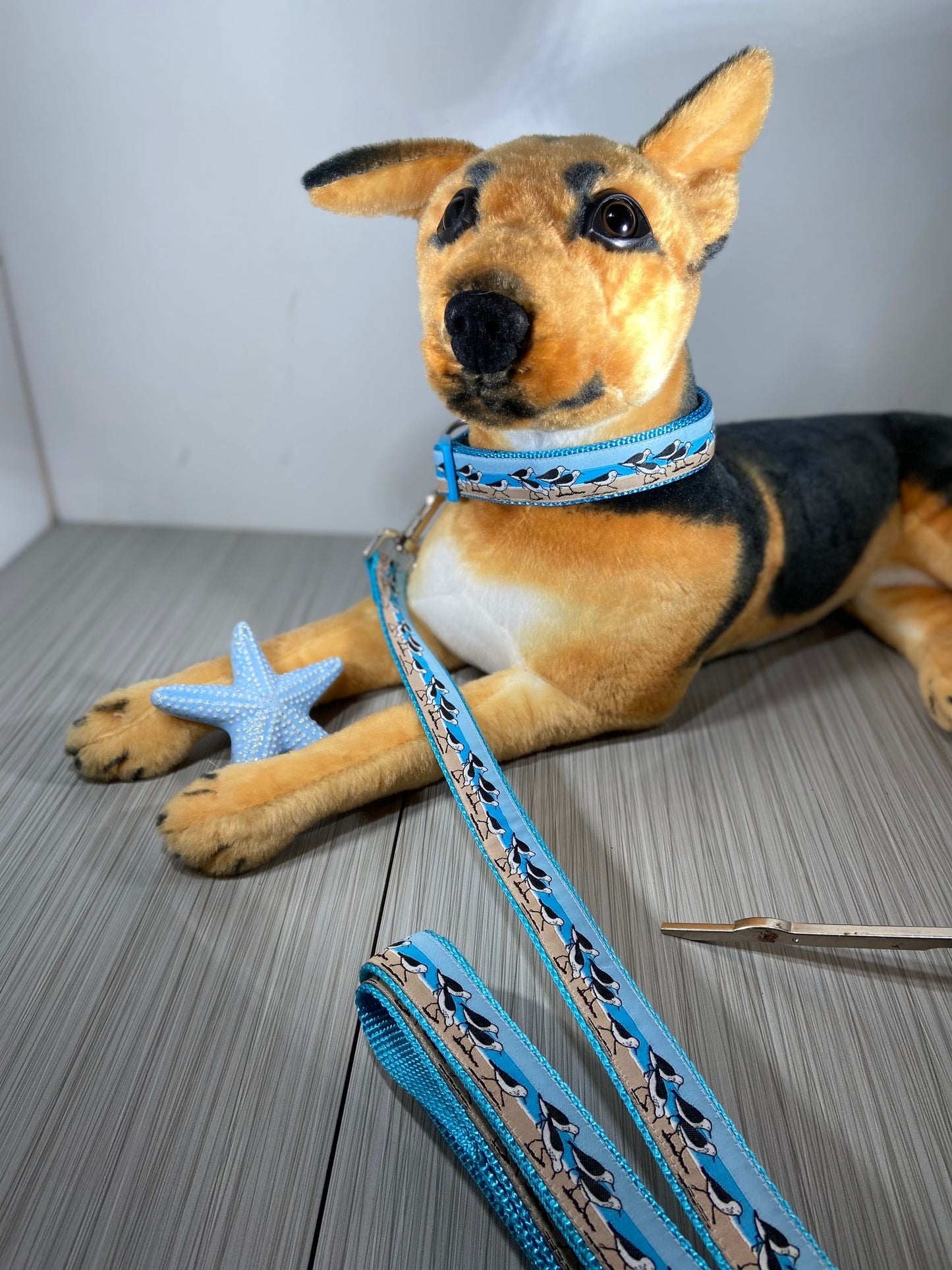 Sandpipers Adjustable Dog Collar