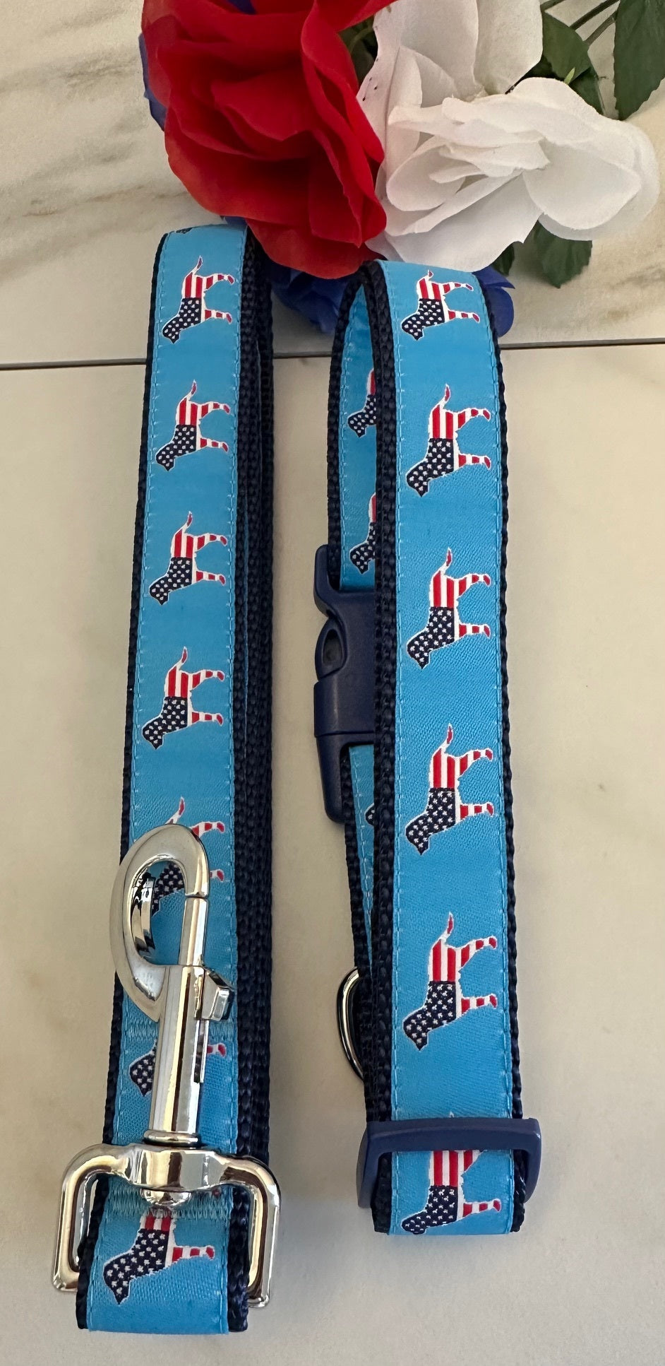 USA Dog Adjustable Dog Collar