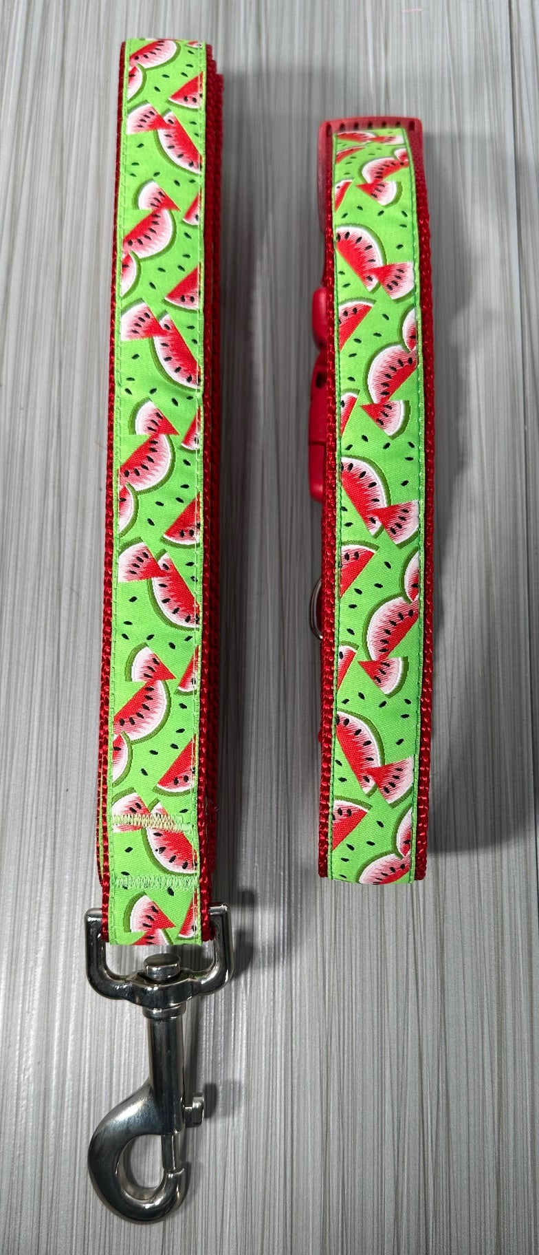 Watermelon Adjustable Dog Collar