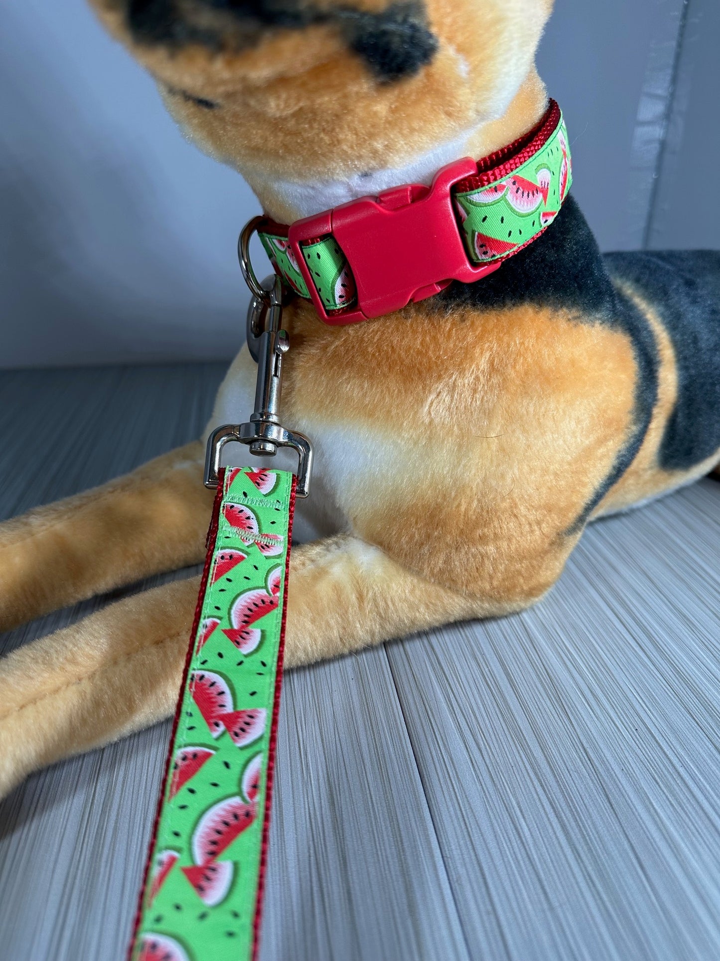 Watermelon Adjustable Dog Collar