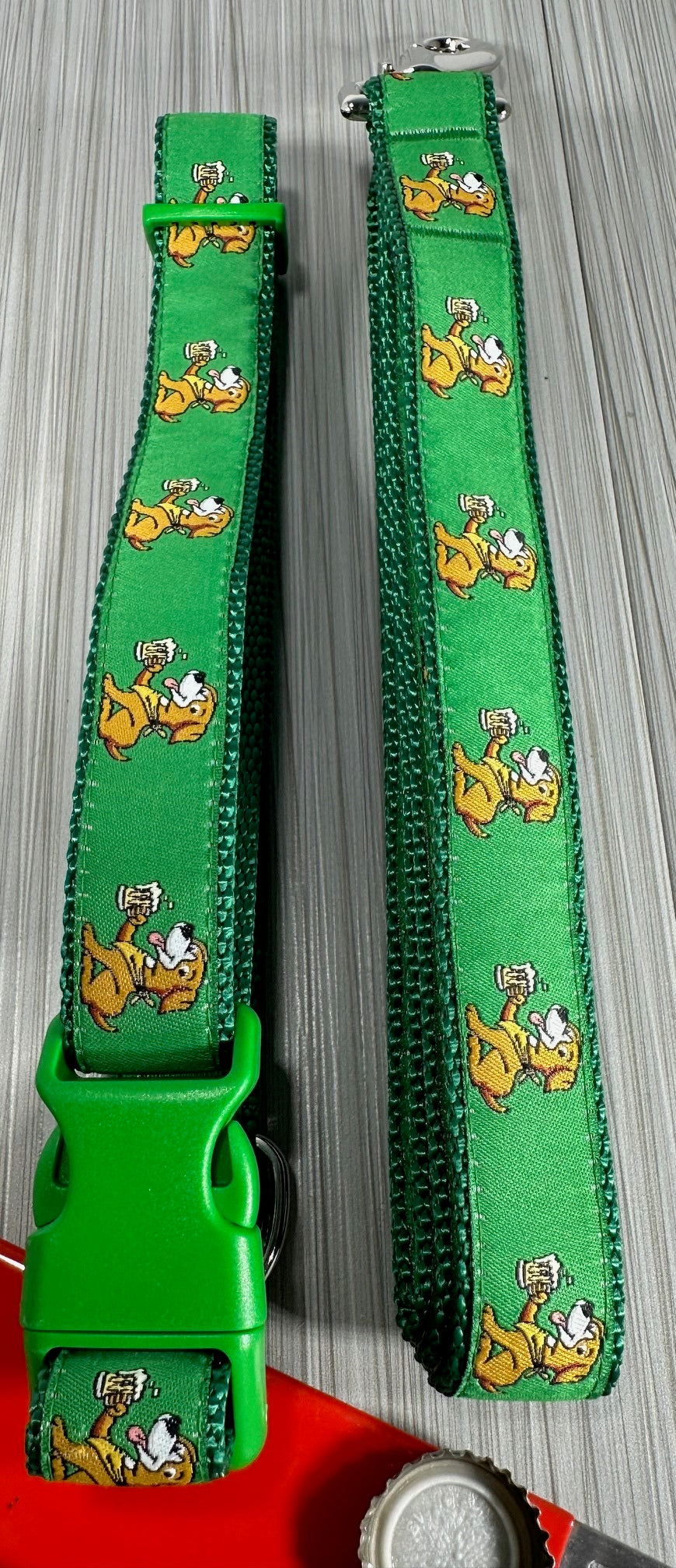 Beer Waggin' Dog Beer Adjustable Dog Collar