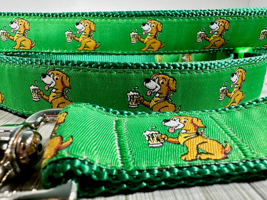 Beer Waggin' Dog Beer Adjustable Dog Collar