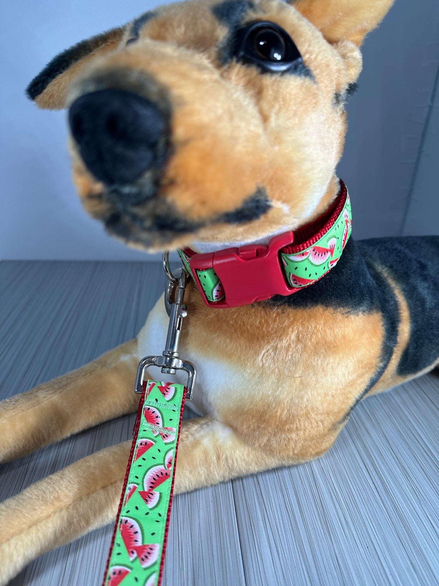 Watermelon Adjustable Dog Collar