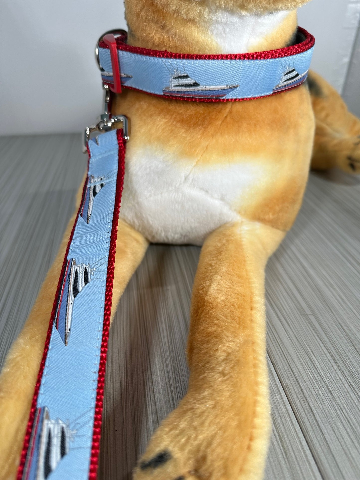 Yacht Club Adjustable Dog Collar