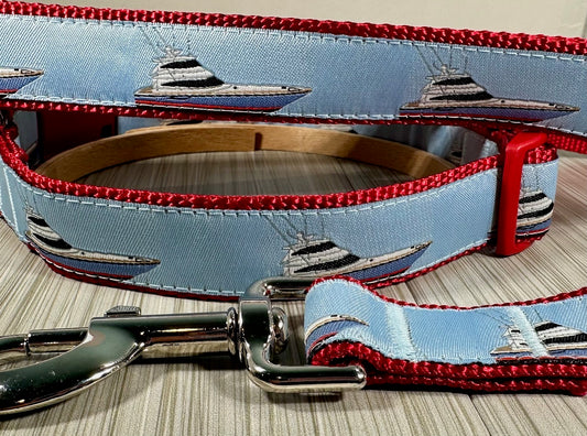 Yacht Club Adjustable Dog Collar